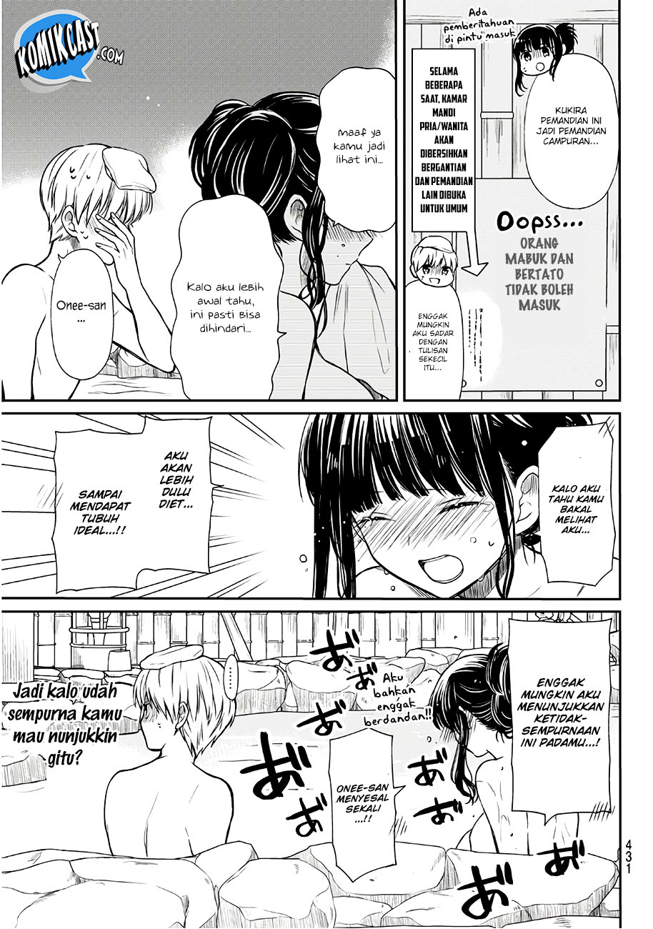 Danshi Koukousei wo Yashinaitai Onee-san no Hanashi Chapter 61 Bahasa Indonesia